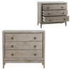 Nerle Grey Wash 3 Drawers Chest