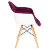 Jayshingpur 2 Purple Velvet Accent Chairs