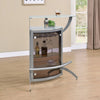 Laxmiwadi Silver 2 Shelf Bar Unit