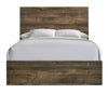 Alabadevi Walnut King Panel Bed