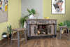 Chawl Loft Two Tone Gray Brown Kitchen Island