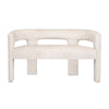 Mhalasvade Natural Upholstered Sculpture Bench