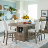 Panori 2 Brown Upholstered Counter Chairs