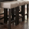 Kaneri Charcoal Ash Console Stool