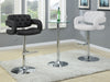 Kasari Black 29 Inch Adjustable Bar Stool