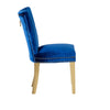 Chimane 2 Blue Gold Leg Dining Chairs