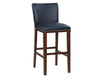 Girgaon 2 Navy Espresso KD Bar Chairs