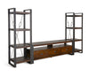 Alas Rough Sawn Dark Brown Pier