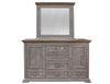 Kondoshi Weathered Gray 6 Drawer Dresser