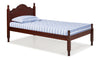 Jatharwadi Mahogany Solid Wood Twin Platform Bed