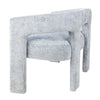 Mhalasvade Blue Upholstered Sculpture Bench