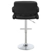 Kasari Black 29 Inch Adjustable Bar Stool
