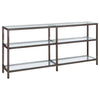 Nilpan Black Nickel 2 Tier Bookcase