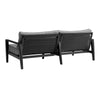 Malwadi Black Dark Grey 4pc Outdoor Seating Set