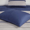 Akurle Blue Queen 7pc Comforter Set