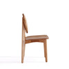 Hirawade 4 Nature Cane Round Dining Chairs