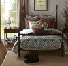 Echo Valia Signature Morocco Brown 2pc Bedroom Set With Queen Bed