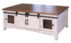 White 3pc Coffee Table Set
