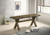 Bhadagaon Dining Knotty Nutmeg X Legs Bench