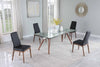 Black Walnut Modern 5pc Dining Room Set