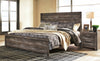 Kurkunde Gray 4pc Bedroom Set With King Bed