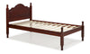 Jatharwadi Mahogany Solid Wood Twin Platform Bed