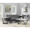 Baleghol Black Square 2pc Occasional Table Set