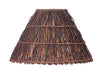 Pachavade Wicker Round Hard Back Twig Shade