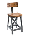 Ainapur Amber Barstool with Back