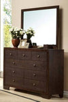 Atkirwadi Espresso 4pc Bedroom Set With Queen Bed