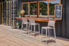 Bubnal 2 Light Grey Stackable Counter Stools