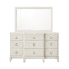 Aptal Natural Beveled Dresser Mirror