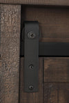 Bidri Brown 2pc Bedroom Set With Queen Storage Bed