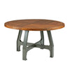 Ainapur Amber Graphite 3pc Round Dining Set