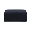 Jotewadi Navy Velvet Ottoman
