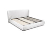 Dewarde White King Storage Bed