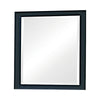 Gargoti Black Wood Mirror