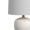 Bachi Two Tone Beige Ceramic Table Lamp