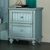 Madilage Blue 2pc Bedroom Set with King Bed