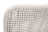 Palkarwadi Mesh Natural Gray White Counter Stool