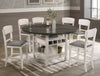 Manjare 2 Chalk Grey Counter Height Chairs