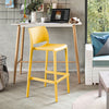 Bubnal 2 Gold Stackable Bar Stools