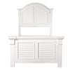Oyster White 2pc Bedroom Set with Twin Panel Bed