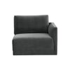 Jotewadi Charcoal RAF Corner Chair