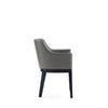 Ganuchiwadi Pebble Grey Dining Armchair