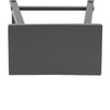 Kaurwadi Gray 24 Inch Sawhorse Counter Stool