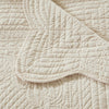 Gotewadi Cream Oversized Quilted Throw