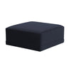 Jotewadi Navy Velvet Ottoman