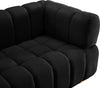 Masewadi Black Velvet Sofa