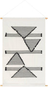 Chivale White Black Wall Hangings - 24x36